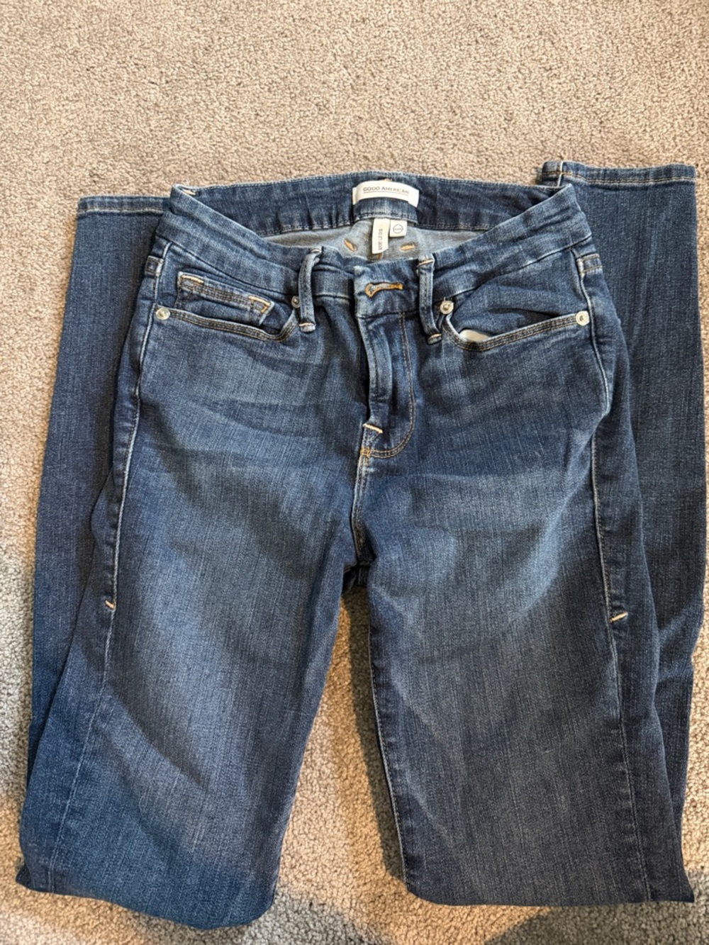 Good American Good Legs Skinny Jeans Size 26